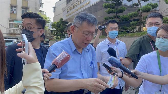 民眾黨主席、台北市長柯文哲。（張穎齊攝）