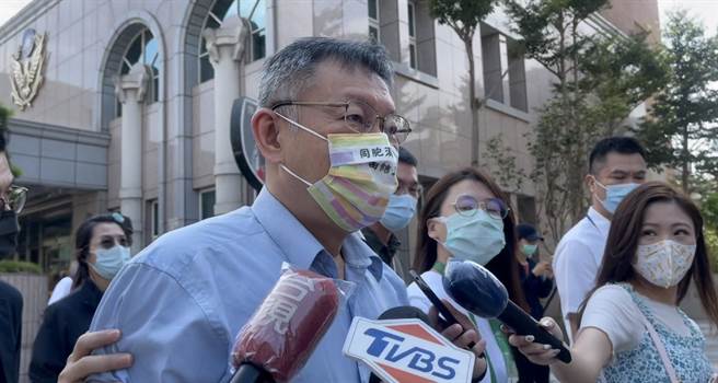 民眾黨主席、台北市長柯文哲。（張穎齊攝）