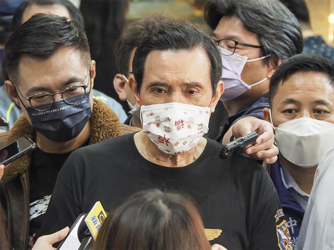 前總統馬英九。（趙婉淳攝）