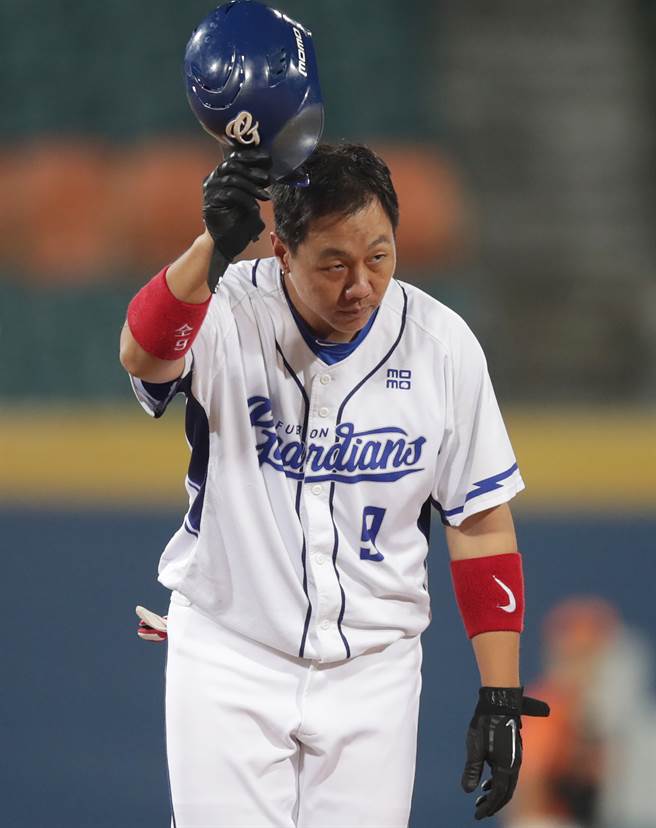 富邦悍將林益全。（季志翔攝）