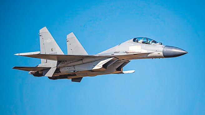 图为歼-16。（摘自国防部网站）