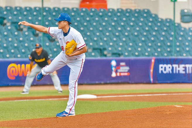 U23世界杯中华队首战碰上德国队，先发投手庄陈仲敖5局飙9K夺下国际赛个人首胜。（撷取自WBSC官网）