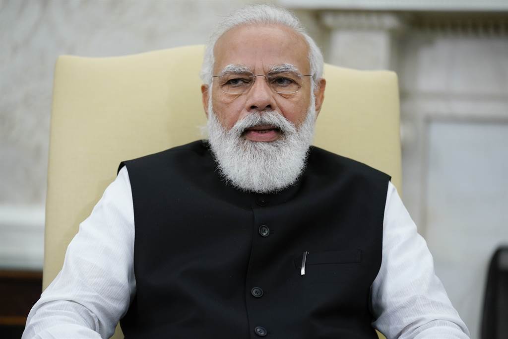 印度总理莫迪（Narendra Modi）。图/美联社(photo:ChinaTimes)