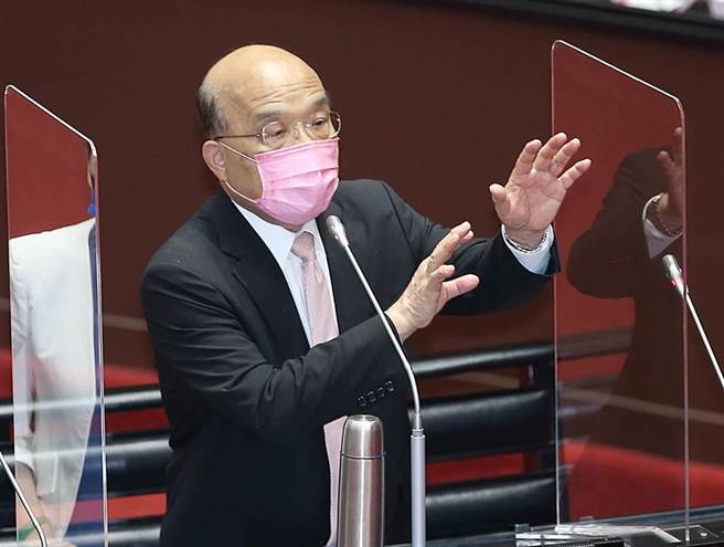 行政院院长苏贞昌。（图／本报系资料照）
