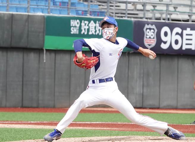 中华队先发投手林昱珉。（资料照，中央社）