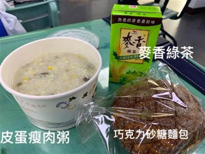 高中生分享自己的早餐組合。（圖／翻攝自孫語霙營養師臉書）