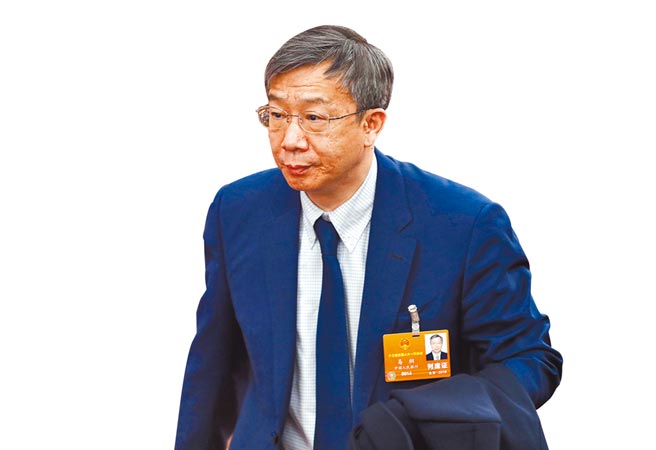 人行行长易纲图／中新社