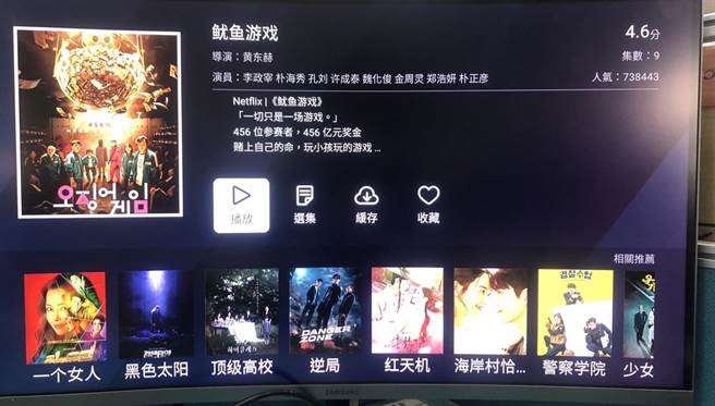 警方查获网站平台非法贩售机上盒，平台可看最夯的全球热追剧「鱿鱼游戏」。（刑事局电侦大队提供／石秀华高雄传真）