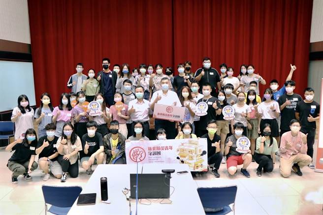 新北市消防局成立「新北防灾青年守护团」，昨天办理培训。（新北市消防局提供）