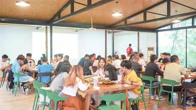 透过生态农场更加体验臺湾在大陆的农业发展，对于有兴趣想在武汉从事大陆农业以及文化旅游的臺湾青年们有深刻的落地体验。(图/主办单位提供)