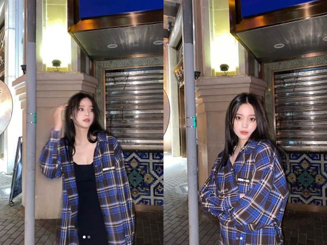 欧阳娜娜罕解放好身材。（图／IG@欧阳娜娜）