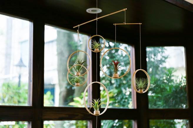 蒔光空氣鳳梨平衡吊飾， 880元起。（Pinkoi提供）
