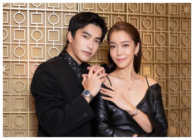 大霈讚曾敬驊「質感鮮肉」 戴寶格麗腕表相互拉抬（趙雙傑攝）