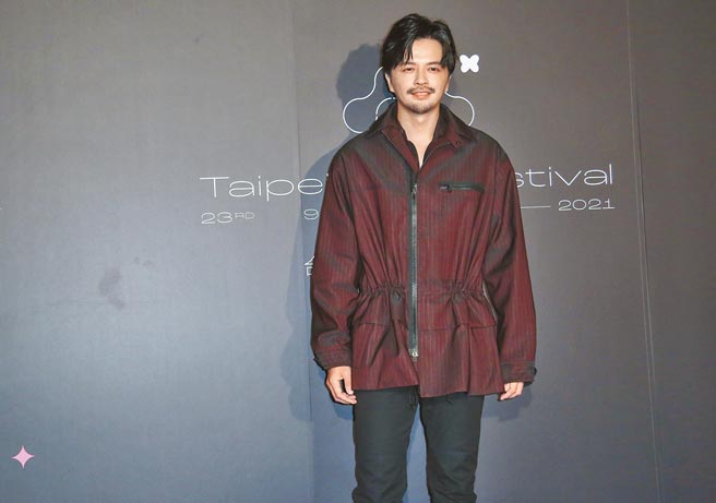 江常輝昨出席《徘徊年代》世界首映。（陳俊吉攝）