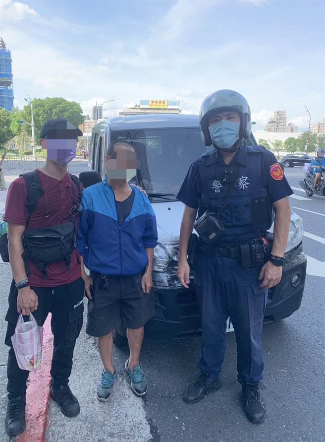 老翁误触飞航模式，儿子打200通电话都找不到人。（警方提供）