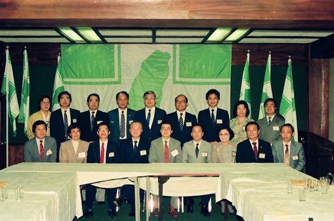 民进党创党35周年  赖清德：未来将带台湾累积的能力勇敢直前。民进党提供