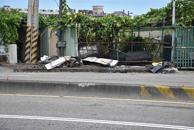 叶姓野马男在台1己线、台13线路口撞死巫姓女子。（谢明俊摄）