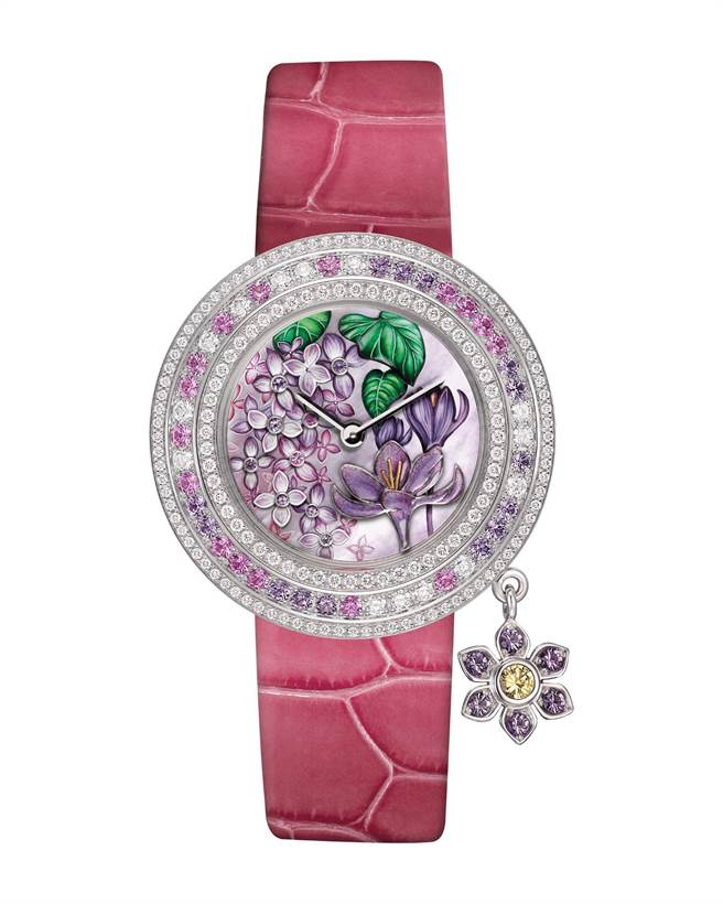 梵克雅寶Lady Arpels Papillon Extraordinaire腕表，230萬元。（Van Cleef &amp; Arpels提供）