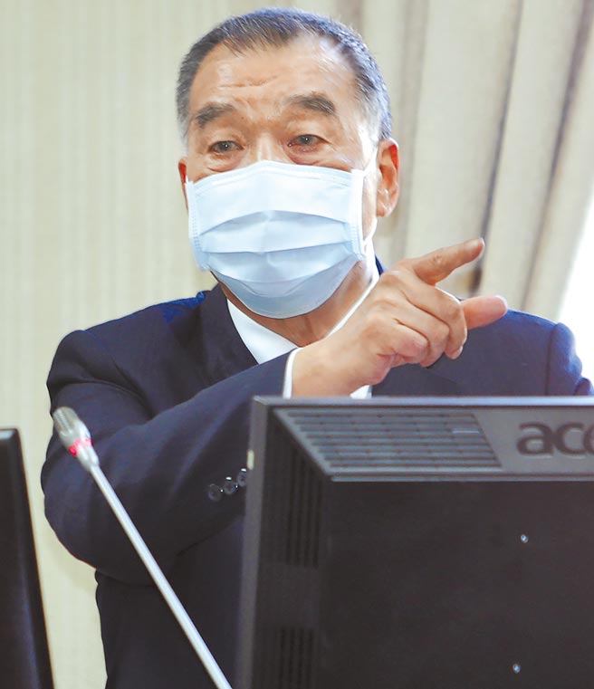 国防部长邱国正。（季志翔摄）