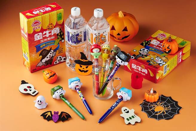 因應萬聖節到來，全聯推出福利熊限定聯名商品。（全聯提供）