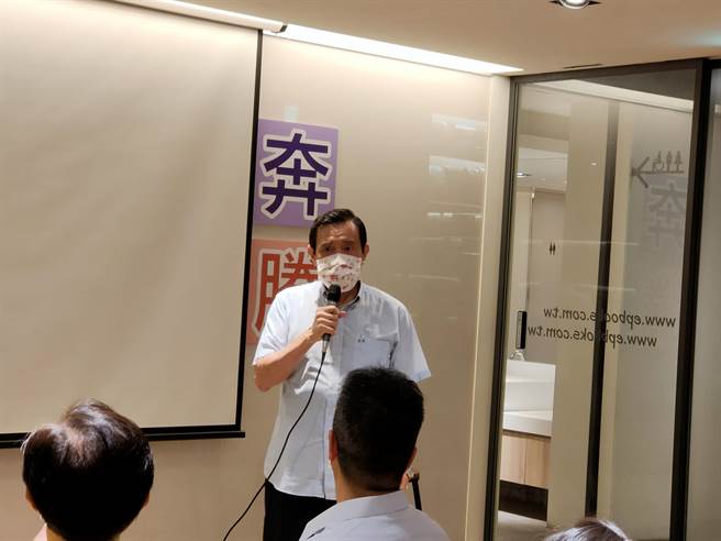 馬英九基金會28日晚間舉辦「《斯卡羅》的史實與演繹」講座，前總統馬英九出席。(李侑珊攝)