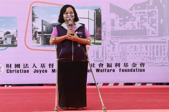 瑪喜樂基金會執行長林玉嫦表示，方舟的意義是蒙福、拯救、興旺，未來將會乘載身心障礙者與弱勢族群更大的夢想。(瑪喜樂基金會提供／吳建輝彰化傳真)