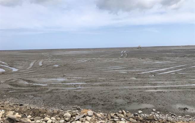 彰化县政府争取水利署补助经费，移除外来种互花米草，共2万6198平方公尺。（彰化县政府提供／吴敏菁彰化传真）