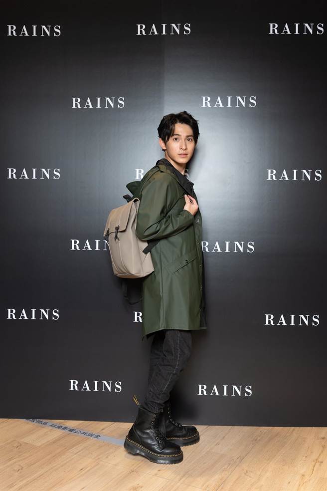 近来邀约活动不断的林晖旻，在时尚界颇受注目。（Rains提供）