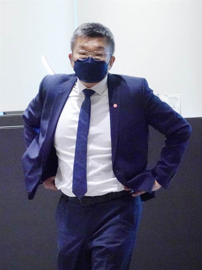 針對28日總質詢爭議，立法院副院長蔡其昌表示，國民黨立委杯葛總質詢剝奪其他立委的質詢權力，並向主席台丟擲東西，是不是也要送紀律委員會？（姚志平攝）