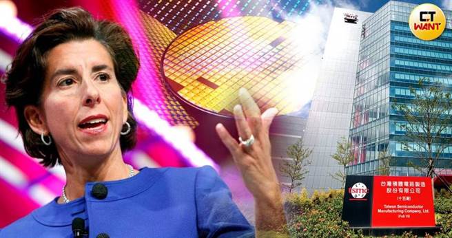 美国商务部邀集半导体及汽车等企业召开半导体峰会，为解决晶片荒问题，商务部部长雷蒙多（Gina Raimondo）抛出公开半导体供应链库存相关资讯（RFI）的议题，要求业者在11月8日前提出。（图／美国商务部脸书、台积电提供）