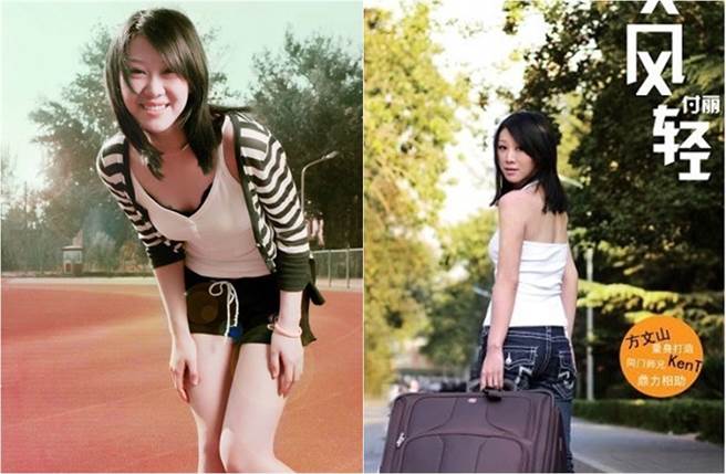 与方文山合作出专辑而走红的女星付丽，因为对物流士露出礼貌性的微笑，竟引来杀机。(取材自微博)