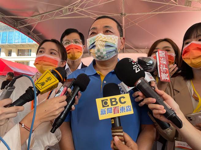 新北市長侯友宜說，把自己做好就是對國家、對人民、甚至對黨最好的貢獻。（葉書宏攝）