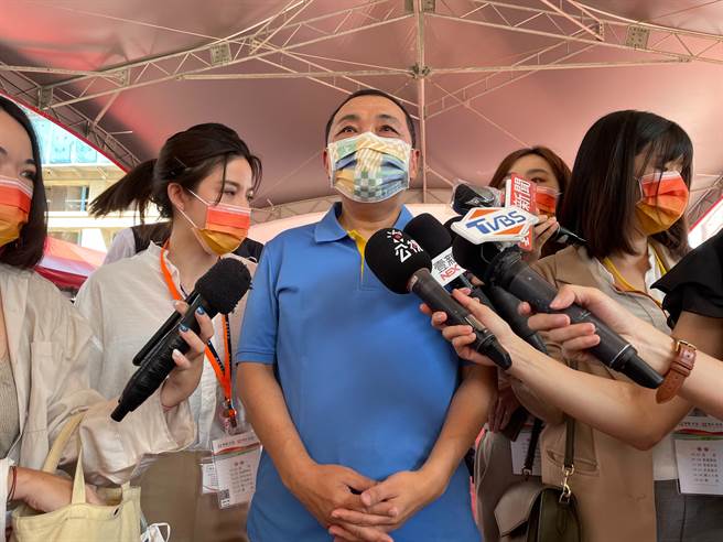 新北市長侯友宜說，把自己做好就是對國家、對人民、甚至對黨最好的貢獻。（葉書宏攝）