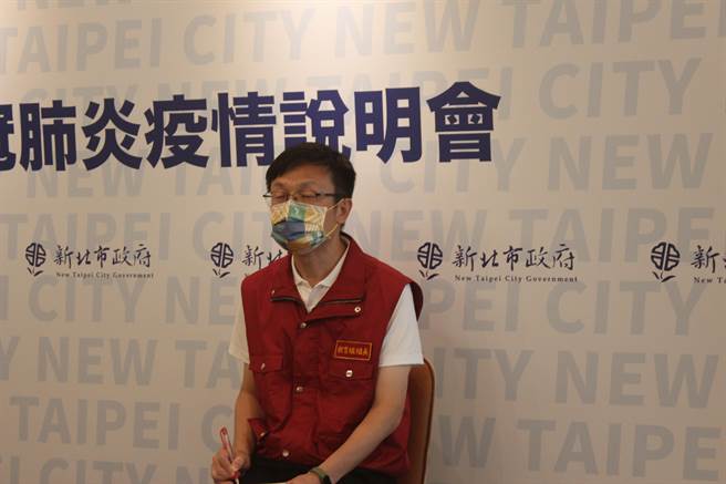 新北市教育局长张明文说，经初步了解，登记BNT后未施打的学生大概有1到2％。(陈慰慈摄)