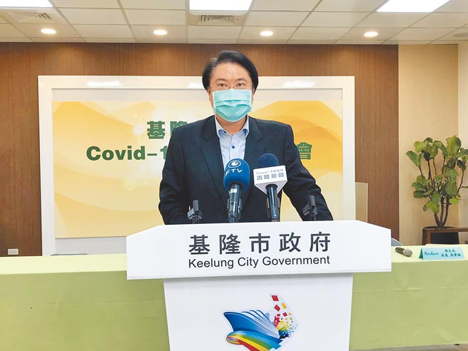 基隆市長林右昌。（陳彩玲攝）