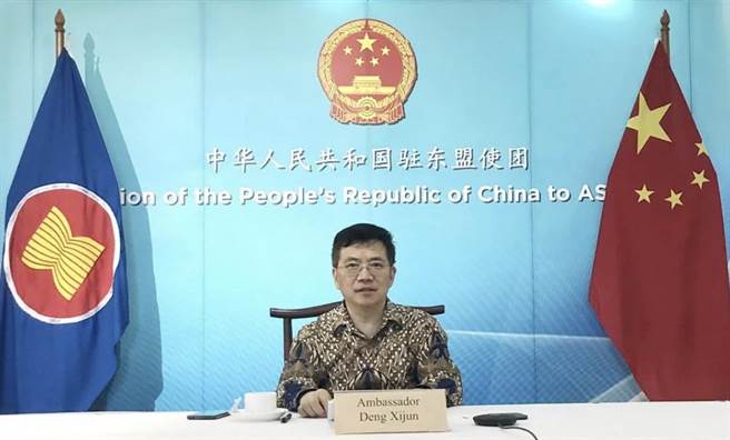 中国驻东协大使邓锡军。取自中新社