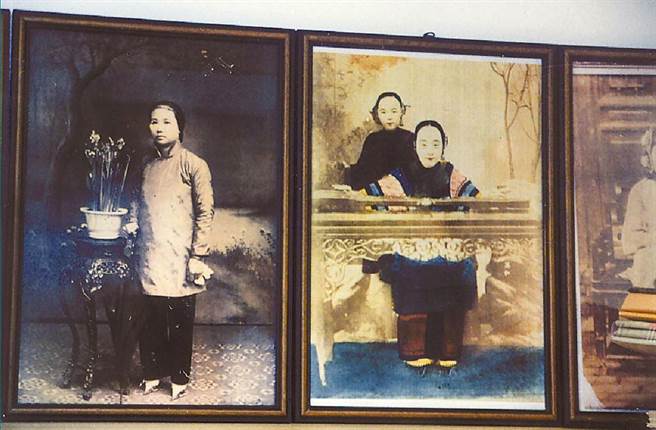 缠足妇女的照片是三寸金莲搜藏家柯基生收藏品之一。（中时报系檔案照）