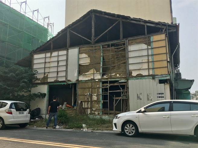 嘉义市首件危老重建案未改建前样貌。（嘉义市政府提供）