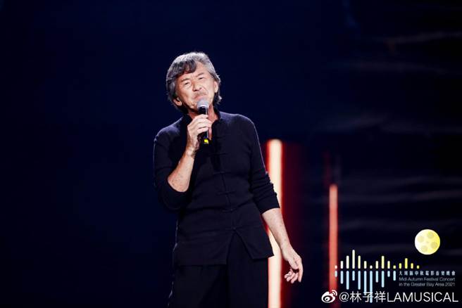 林子祥目前人在大陆参加节目录影。(取自林子祥微博)