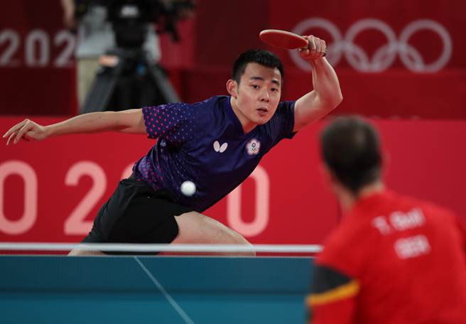 陈建安在亚锦赛男团4强独拿两胜，让中华队打入金牌战。（本报资料照片）