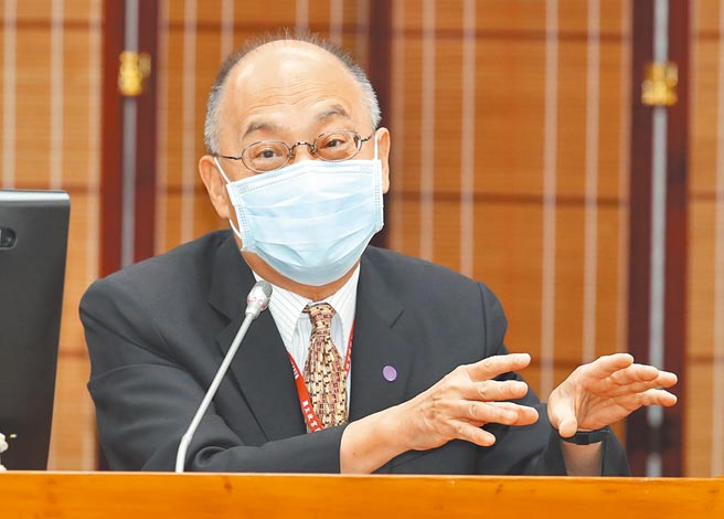 故宫院长吴密察。（郑任南摄）