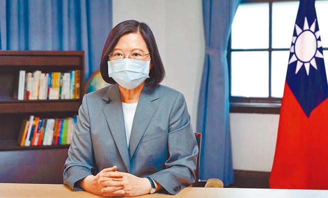 蔡英文總統。（總統府提供）