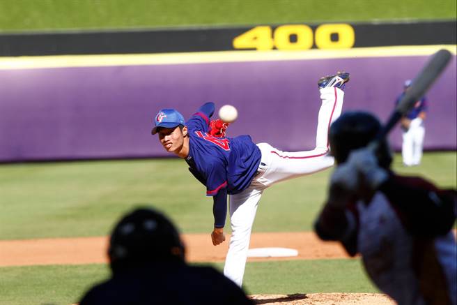 U23中華隊投手林昱珉。（擷取自WBSC官網）