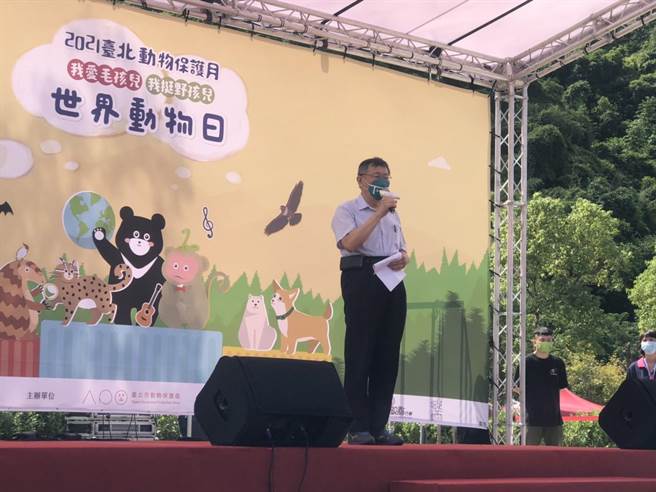 台北市長柯文哲。（黃婉婷攝）