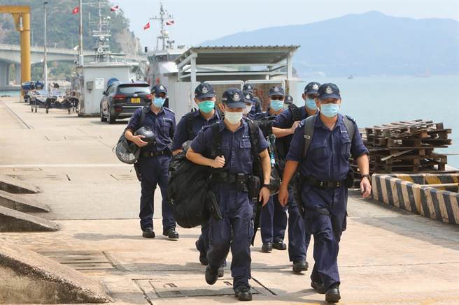 香港水警总区高级督察林婉仪25日上午在执行职务期间堕海失踪。（香港中通社）