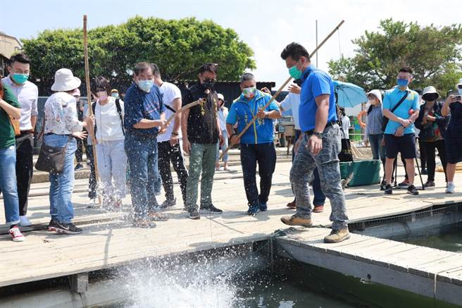 新竹县政府推出6条农游游程，2日前往竹北一日游，认识乌鱼产季及制程。（新竹县政府提供）