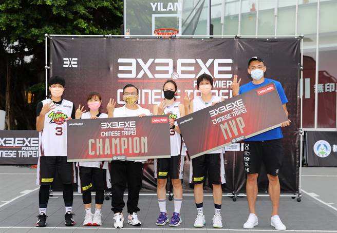 台北国泰连3回合都拿下女子组冠军。(3X3.EXE提供)