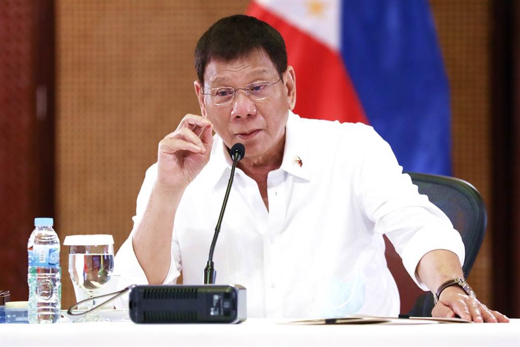 菲律宾总统杜特蒂（Rodrigo Duterte）退出政坛后，恐因为扫毒官司缠身。（资料照／美联社）(photo:ChinaTimes)