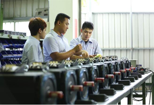 富田公司的工作現場。(台中市政府提供)