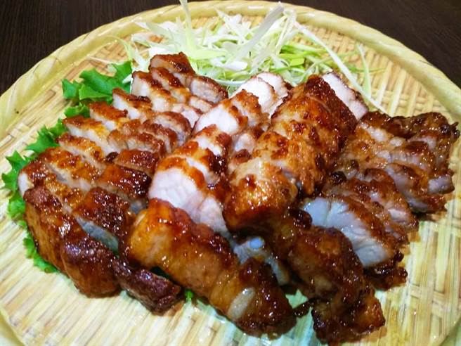 熟客每到必点的「红舍烧肉」。（红舍私房料理提供）